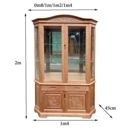 Tủ Rượu Cánh Kính - Biểu Tượng Sang Trọng Trong Nội Thất