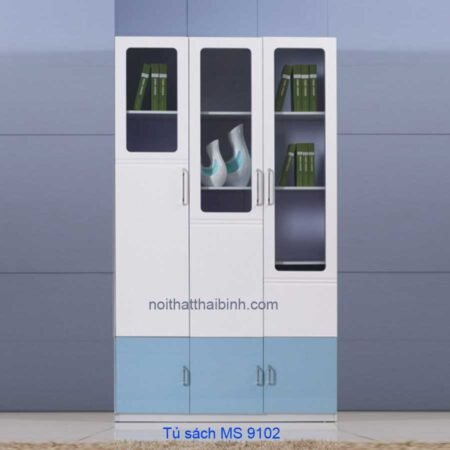 Tủ sách MS 9102  Giá 1m2 = 4.600.000