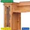 Kệ tivi gỗ gõ đỏ kết hợp tủ rượu MS 2737 - Ảnh 6