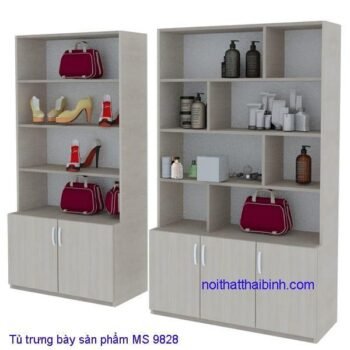 Tủ trưng bày sản phẩm MS 9828 Giá 0m8 = 3.500.000