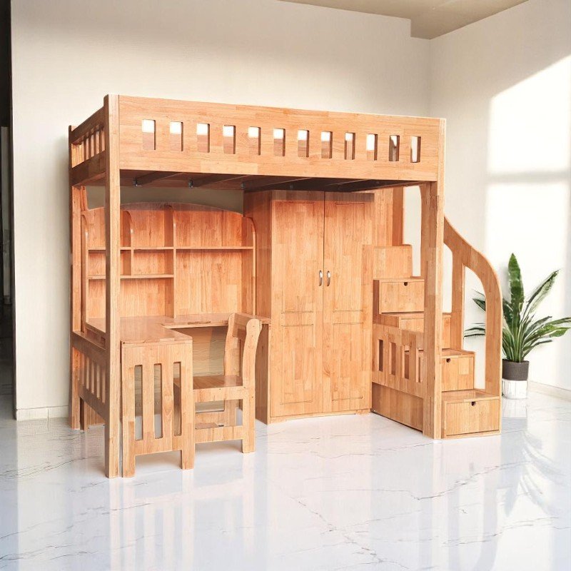 Hướng dẫn chọn giường tầng gỗ