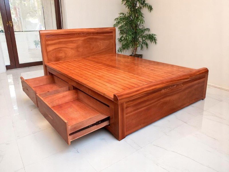 Lỗi phong thủy giường gỗ nên tránh