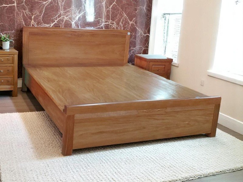Mẫu giường gỗ đa năng tích hợp tủ