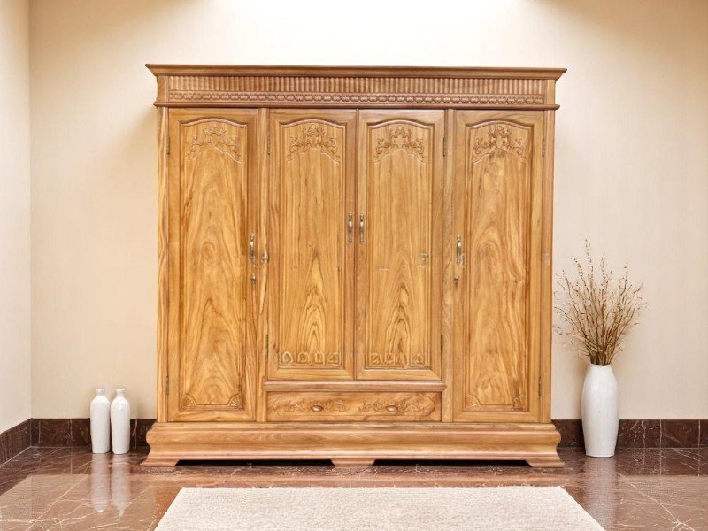 Cách làm sạch tủ quần áo gỗ