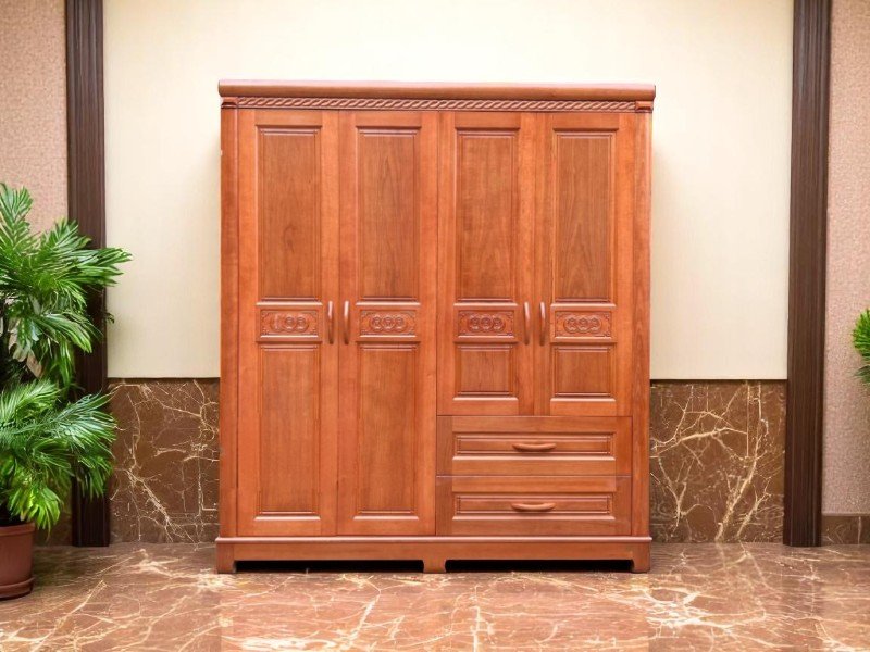 Cách làm sạch tủ quần áo gỗ