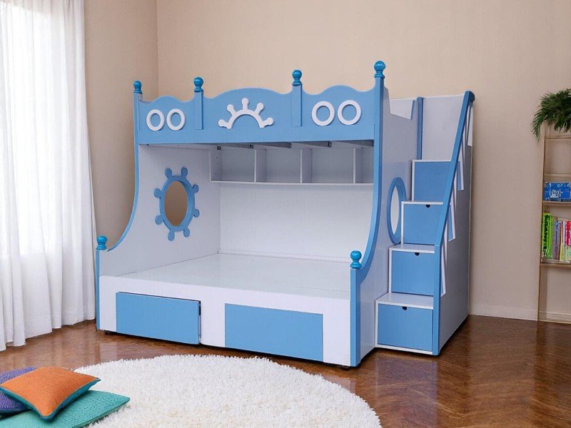 Cách sắp xếp nội thất xung quanh giường tầng