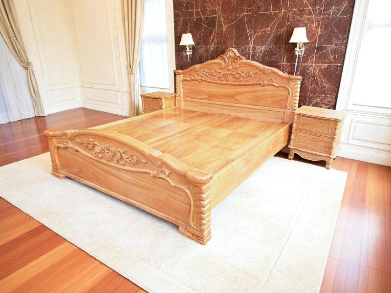 Điều cần biết khi mua giường gỗ công nghiệp