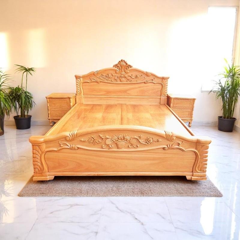 Hướng đặt giường gỗ hợp mệnh