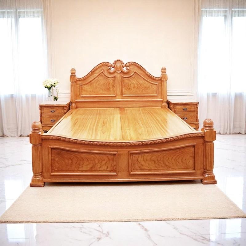 Hướng đặt giường gỗ hợp mệnh