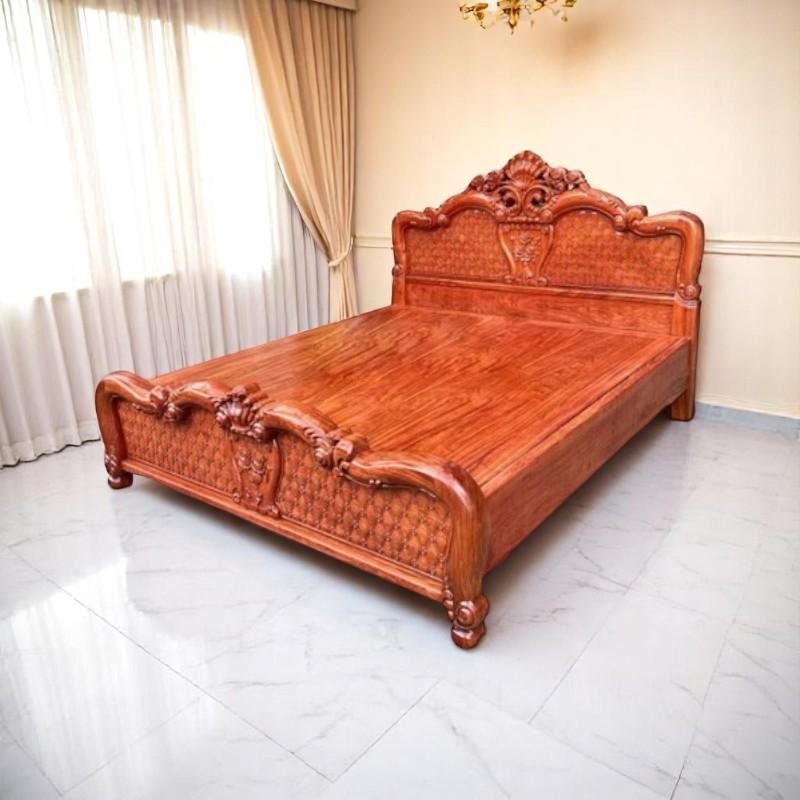 Hướng đặt giường gỗ hợp mệnh