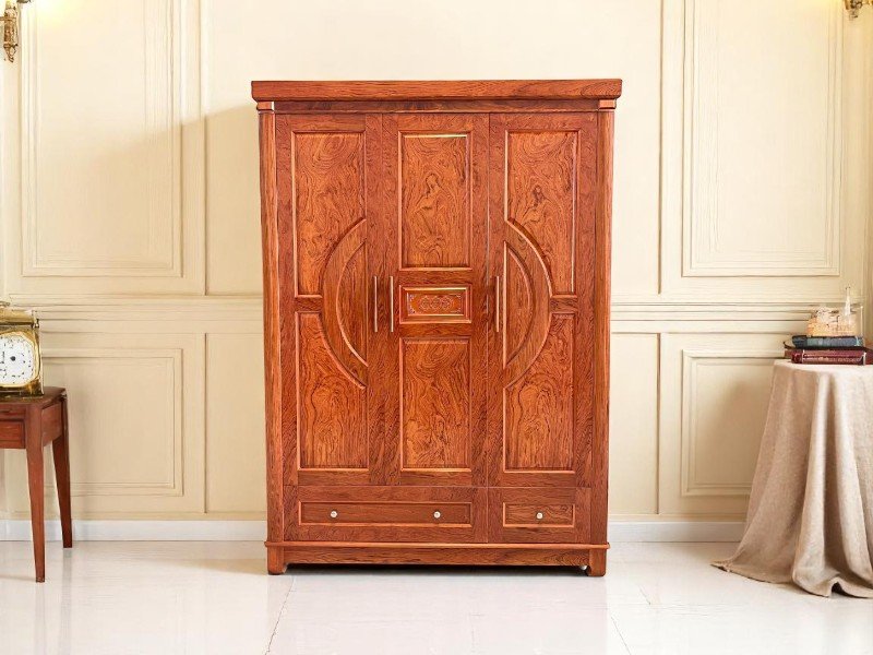 Lưu ý khi dùng tủ quần áo gỗ