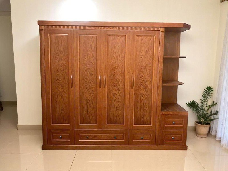 Lưu ý khi dùng tủ quần áo gỗ
