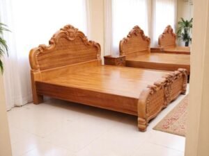 Lưu ý phong thủy giường gỗ