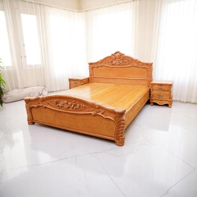 Mẫu giường gỗ cho không gian nhỏ