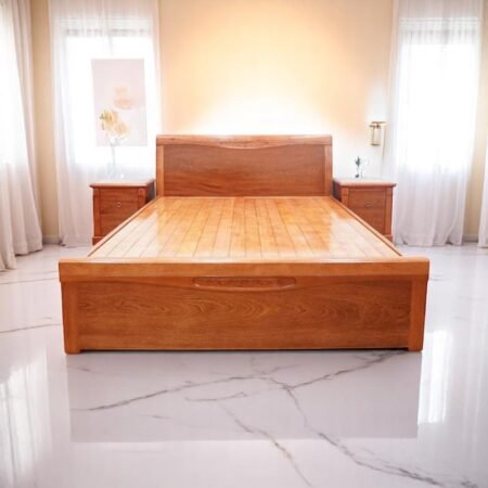 Mẫu giường gỗ giá rẻ chất lượng