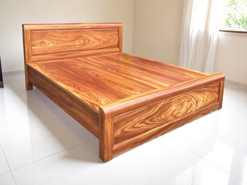 Mẹo kê giường gỗ hợp phong thủy