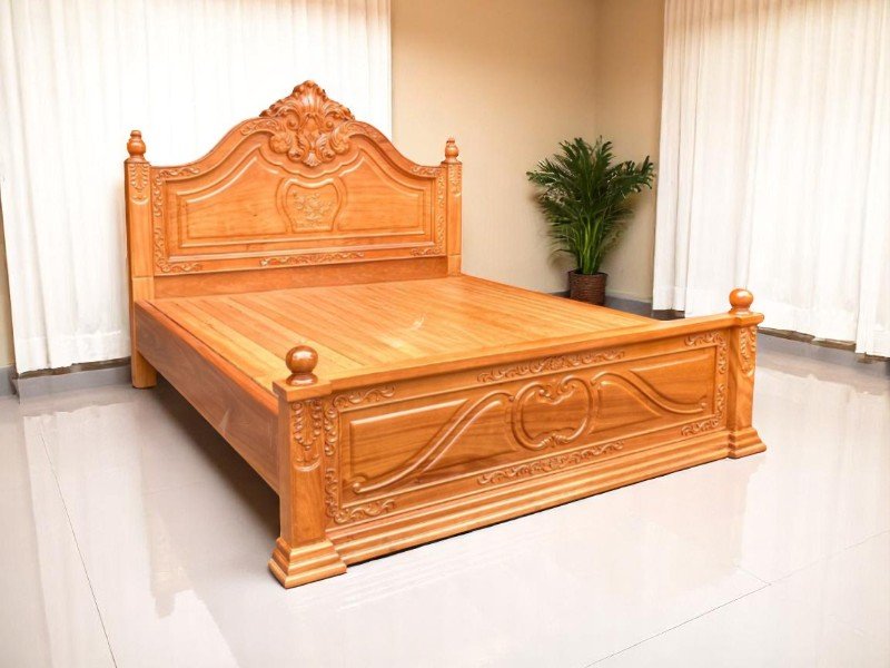 Mẹo kê giường gỗ hợp phong thủy