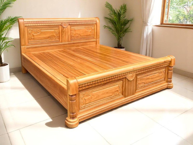 Mẹo kê giường gỗ hợp phong thủy