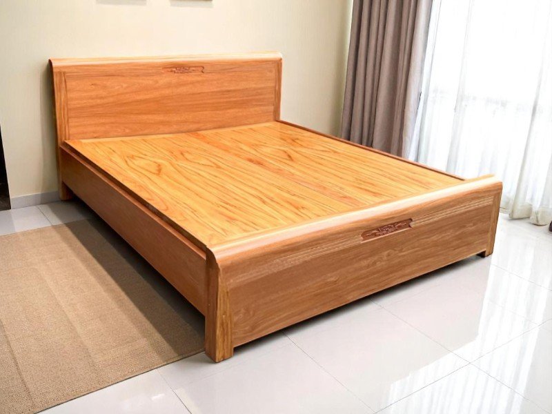 Mẹo kê giường gỗ hợp phong thủy