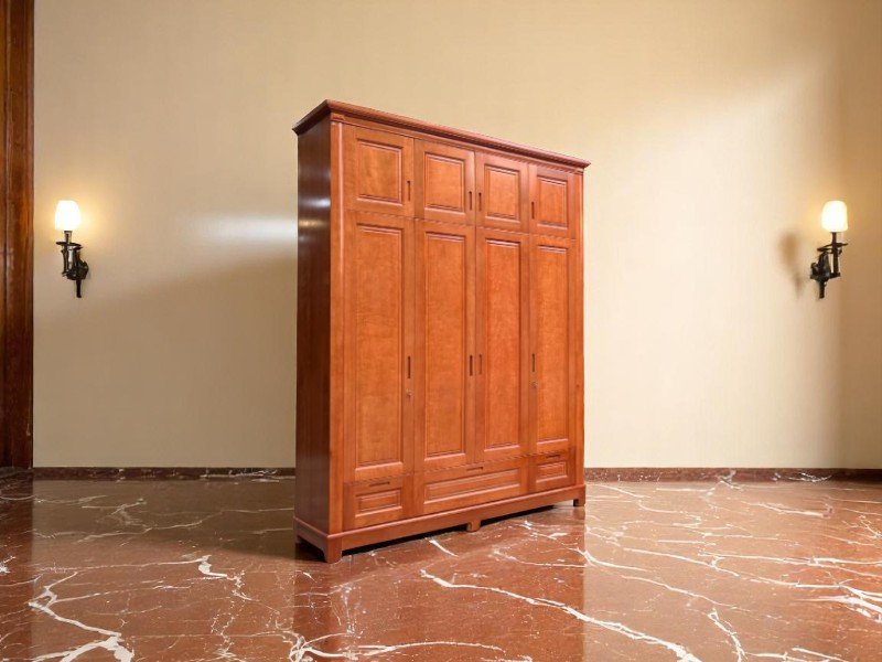Tủ quần áo gỗ tự nhiên