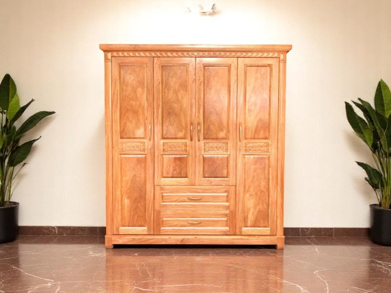 Tủ quần áo gỗ tự nhiên