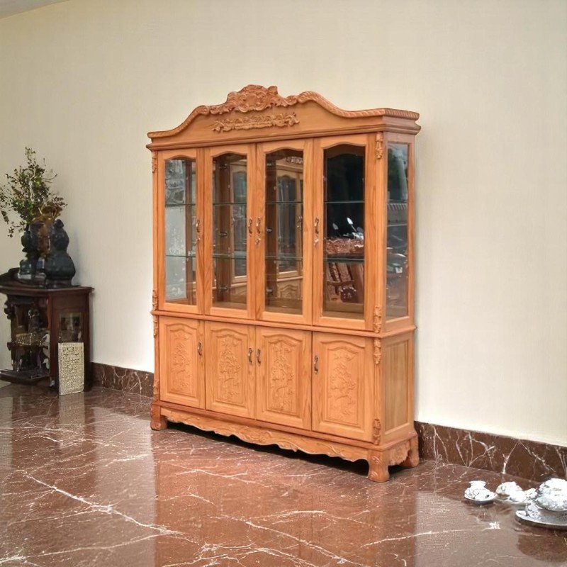 Tủ rượu gỗ