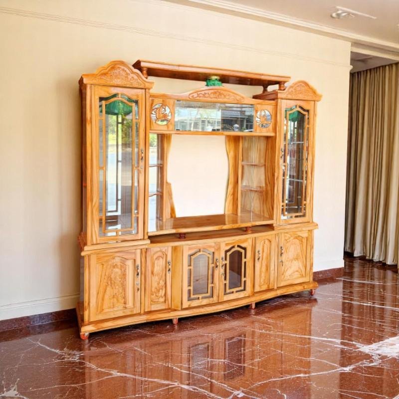 Tủ rượu phòng khách hiện đại