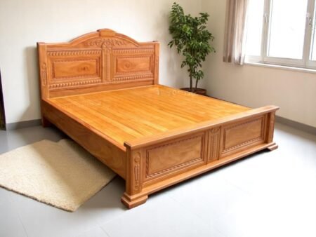 Vị trí đặt giường gỗ hút tài