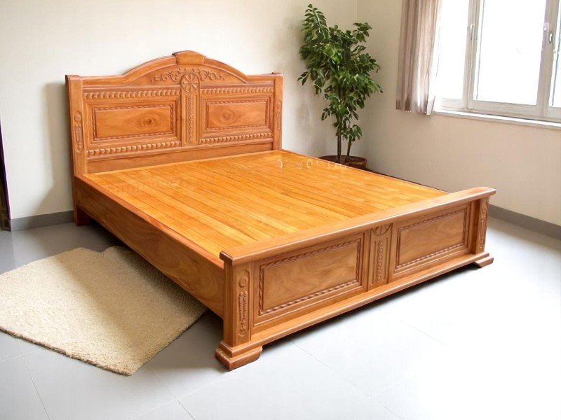 Vị trí đặt giường gỗ hút tài