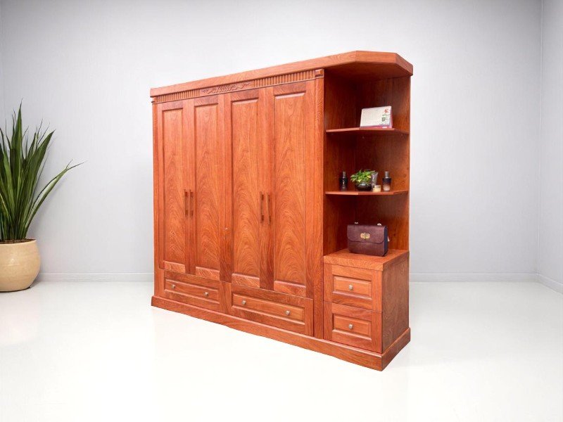 5 Lưu Ý Kê Tủ Quần Áo Cạnh Cửa