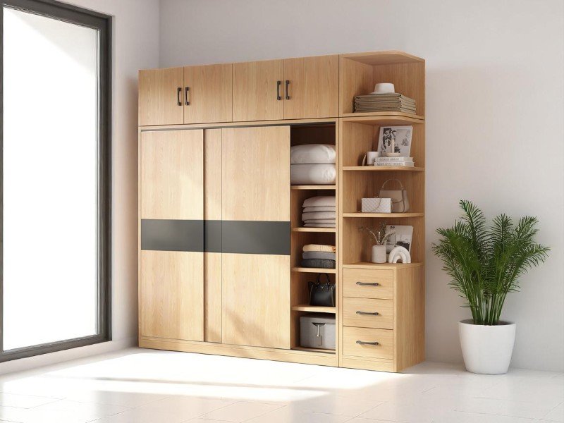 7 vị trí nên tránh đặt tủ quần áo