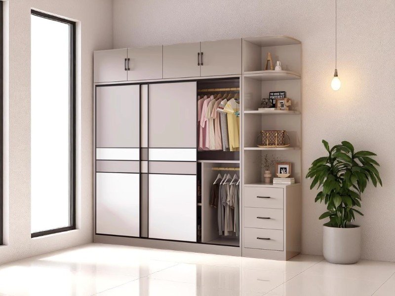 7 vị trí nên tránh đặt tủ quần áo