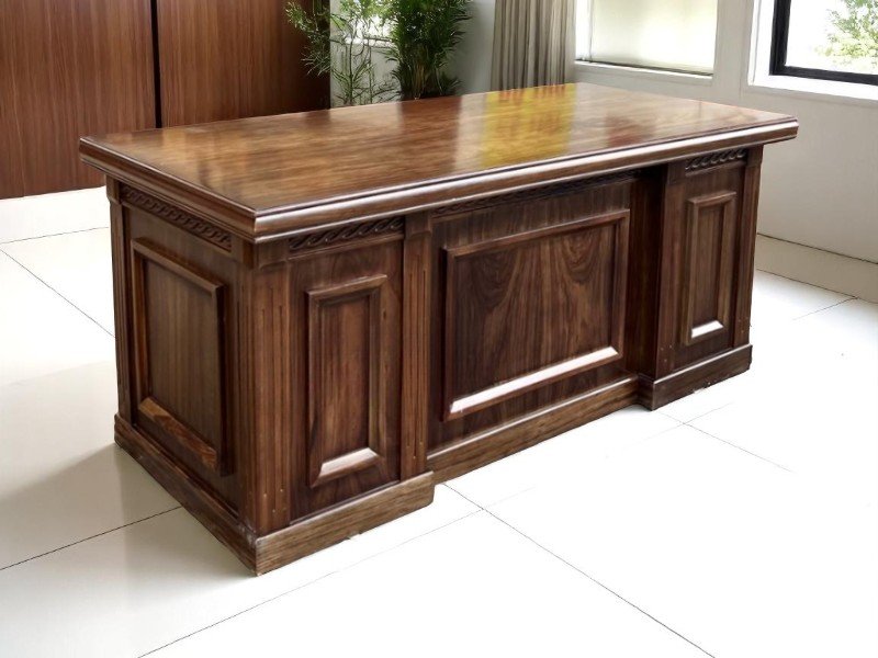 Bàn làm việc gỗ tự nhiên cao cấp