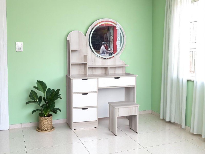 Bàn trang điểm kết hợp bàn làm việc