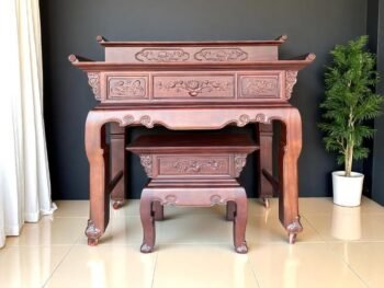 Bước vệ sinh bàn thờ đúng cách
