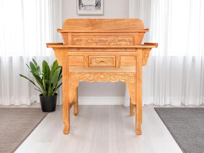 Cách kết hợp tủ thờ với không gian nội thất