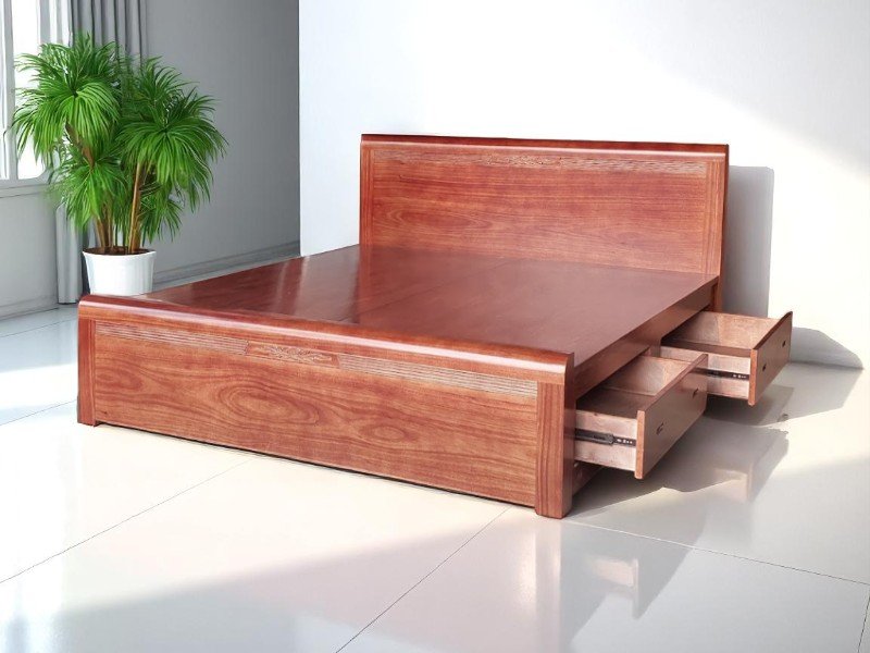 Cách khử mùi hôi giường gỗ