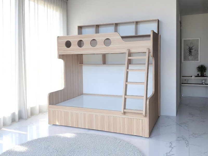 Cách tối ưu diện tích với giường tầng