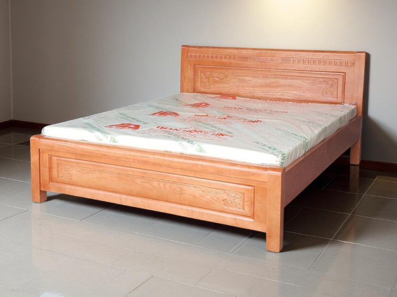 Giường Gỗ Xoan Đào