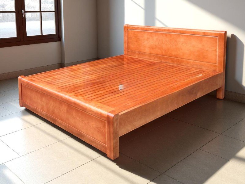 Giường gỗ giá rẻ