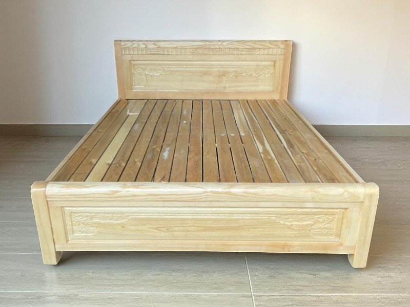 Giường gỗ giá rẻ