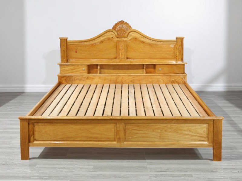 Giường gỗ giá rẻ