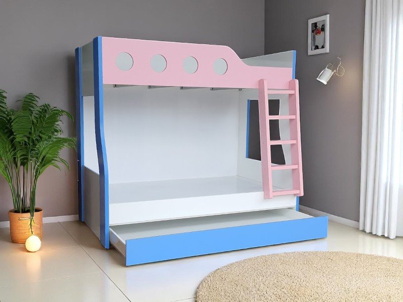 Giường tầng 1m2 cho bé trai
