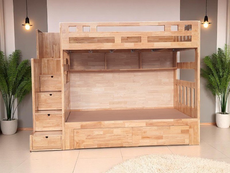 Giường tầng 1m2 cho bé trai