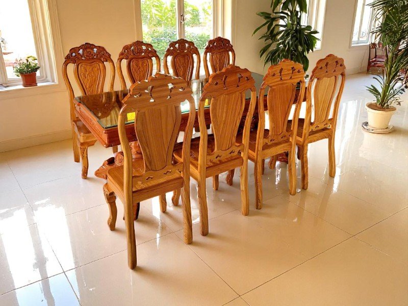 Hướng dẫn bàn ăn gỗ giúp tăng doanh thu