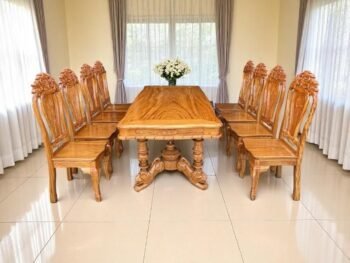 Hướng dẫn bàn ăn gỗ giúp tăng doanh thu