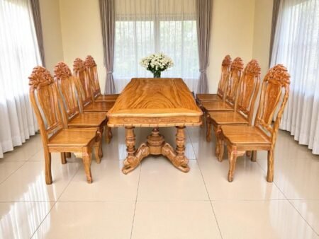 Hướng dẫn bàn ăn gỗ giúp tăng doanh thu