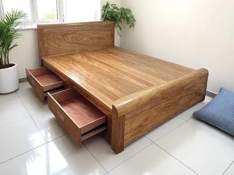 Khám Phá Giường Ngủ Gỗ Sồi Tại Quận 10