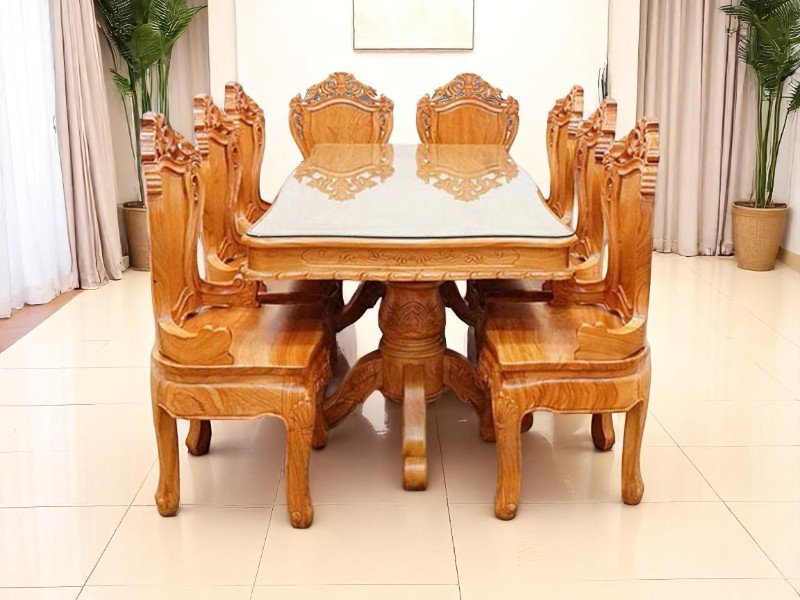 Kinh nghiệm bàn ăn gỗ tốt cho sức khỏe