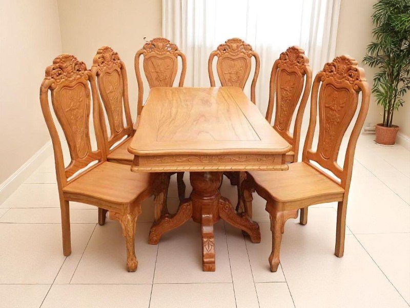 Kinh nghiệm bàn ăn gỗ tốt cho sức khỏe